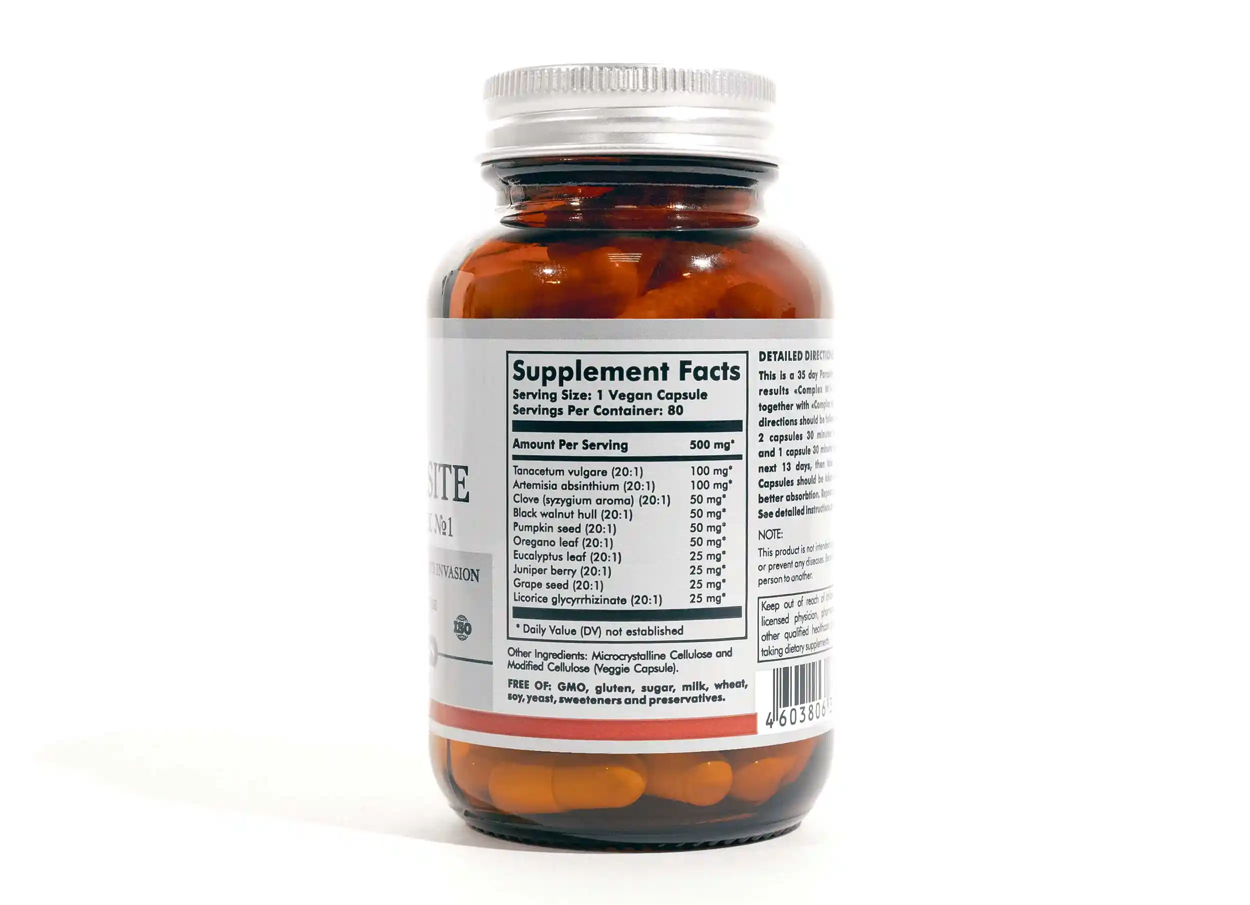 ANTI-CANDIDA + ANTI-PARASITE + COLLOIDAL SILVER (3 КУРСА)